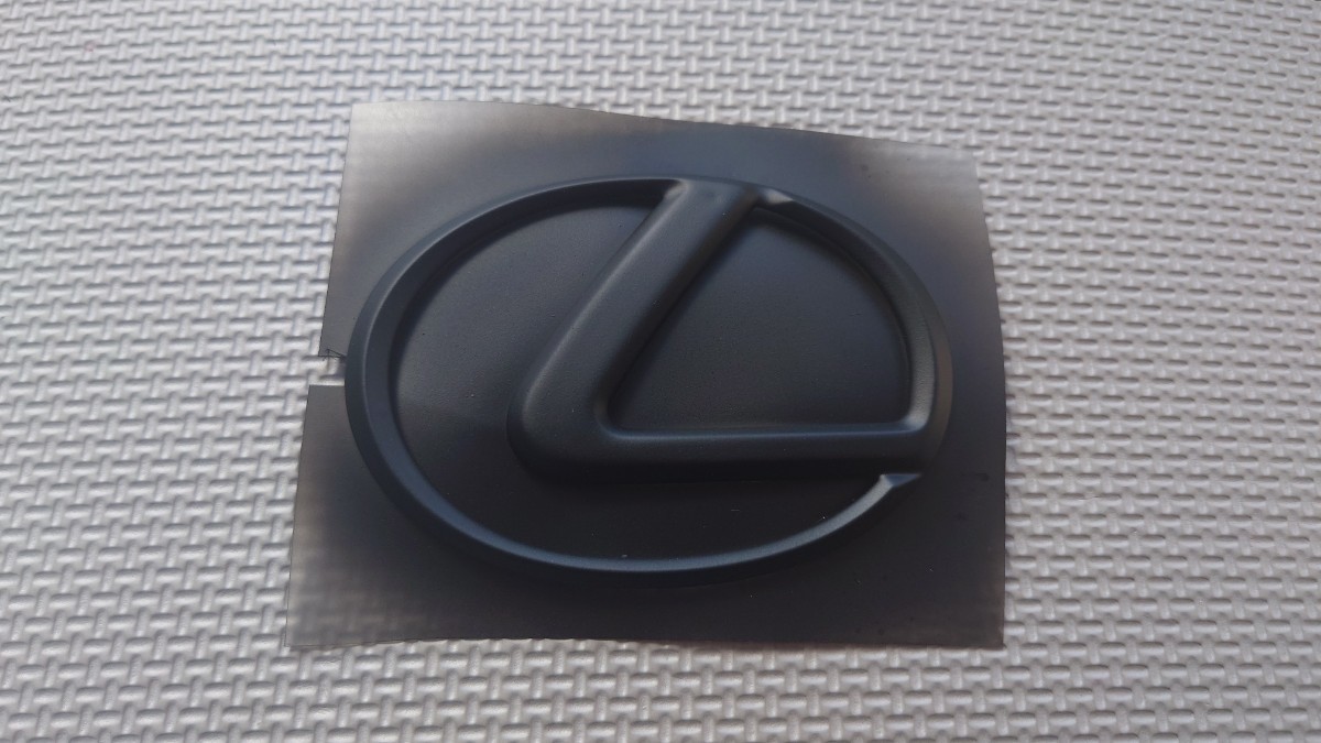  эмблема "Lexus" матовый черный покраска товар L Mark оригинальный товар задний 