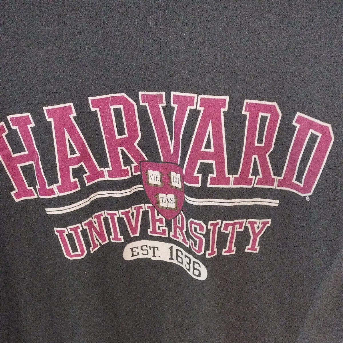 Tシャツ USA製　HARVARD大学　カレッジTシャツ アメカジ 古着 半袖