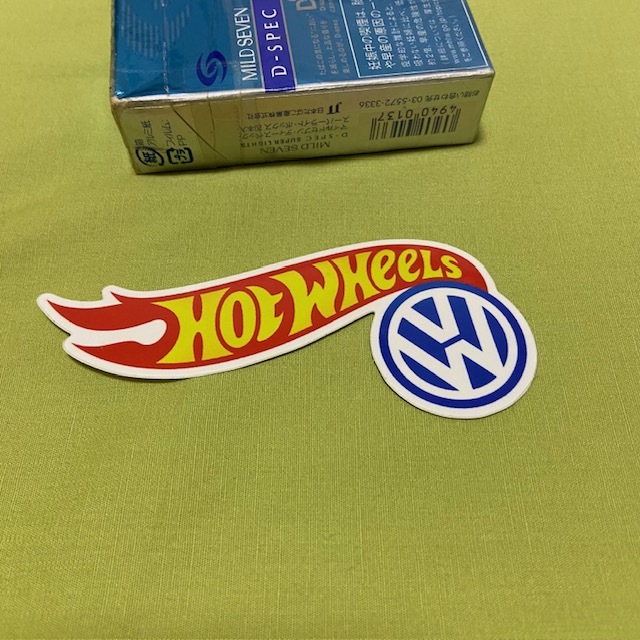 BayPride　★ HotWheels　★　ステッカー　タイプ２　T２　バス　空冷　VWBUS VW フォルクスワーゲン　ベイプライド_画像1