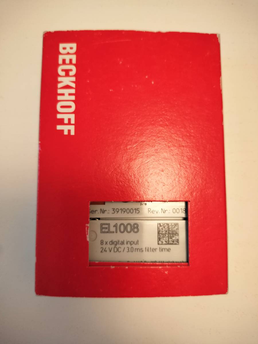 【新品】【PLCモジュール】Beckhoff EL1008 Module