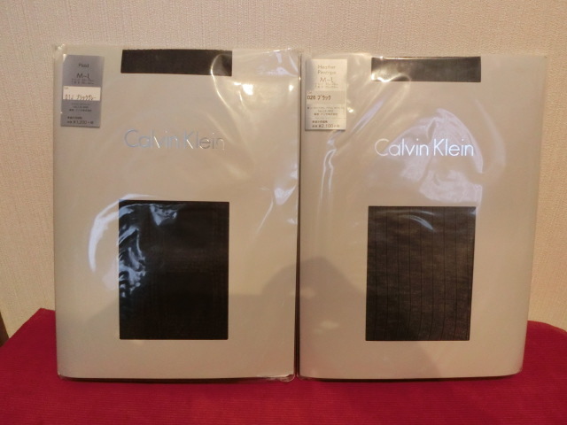 カルバンクライン　Calvin　Klein　ストッキング　２足【期間限定即落】（Y-５）_画像1