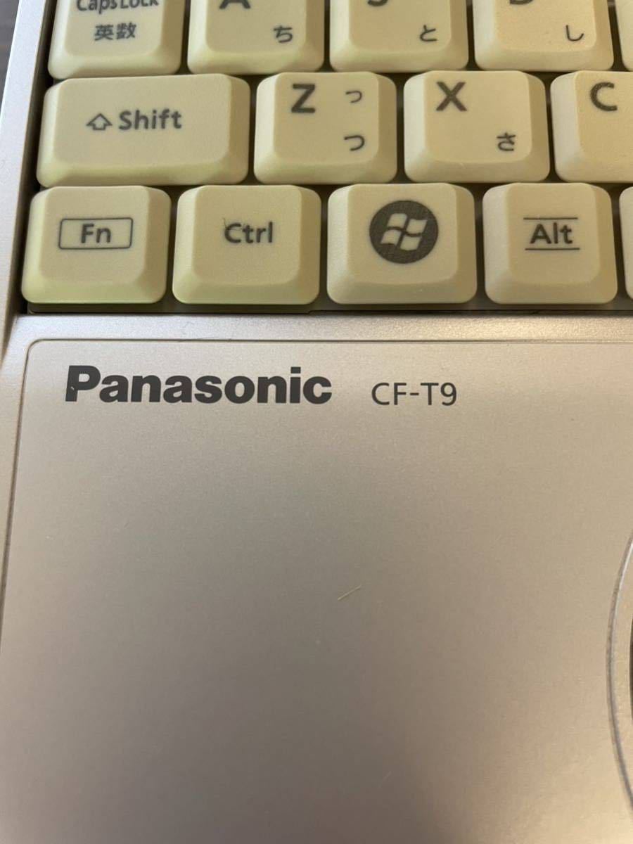 中古ジャンク品　Panasonic Let note CF-T9 パナソニック レッツノート_画像4