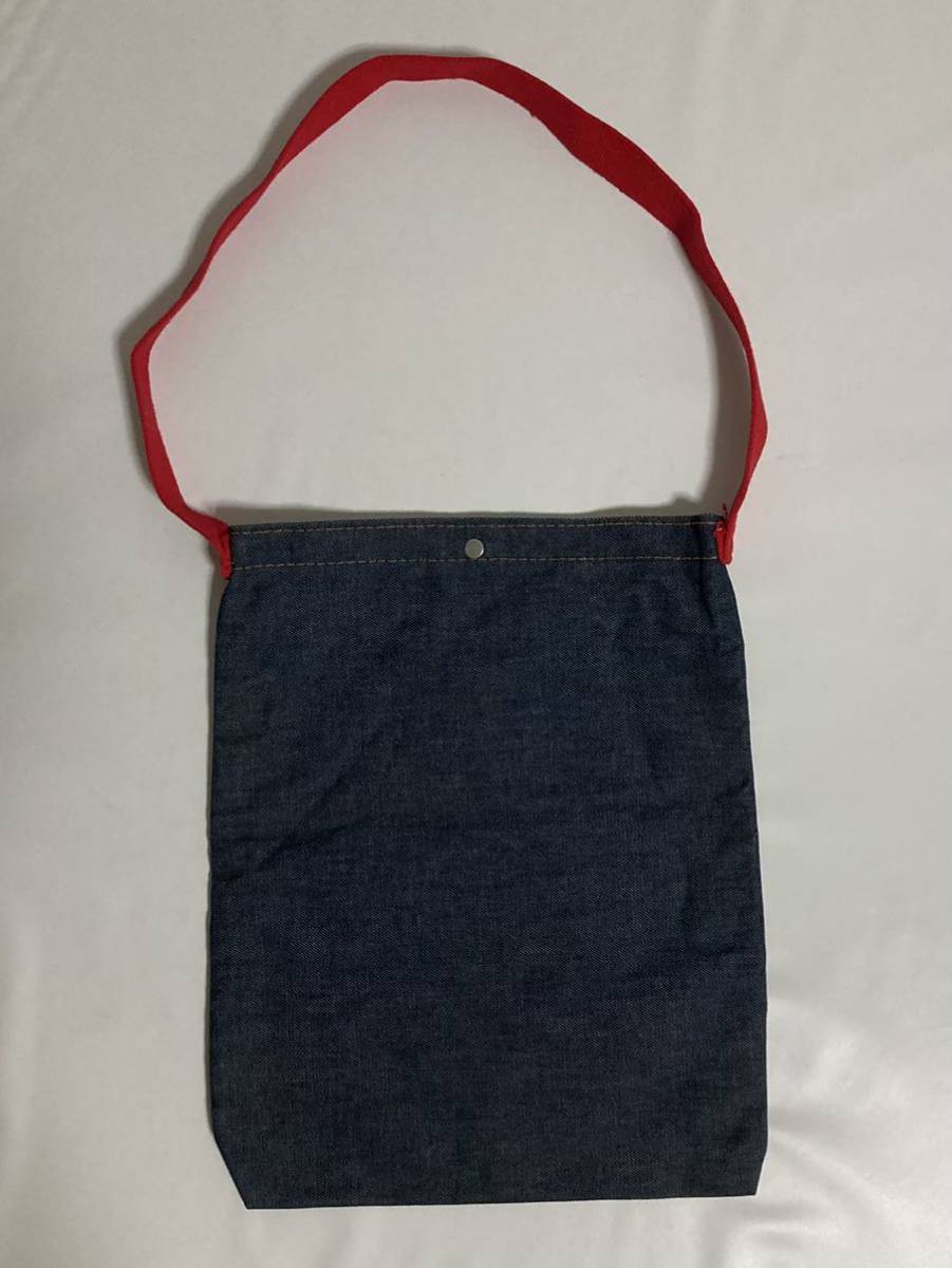 70s Levi's 501 Denim shoulder bag Vintage red tabBIGE single Levi\'\'s Vintage 70 period Bick E shoulder bag 