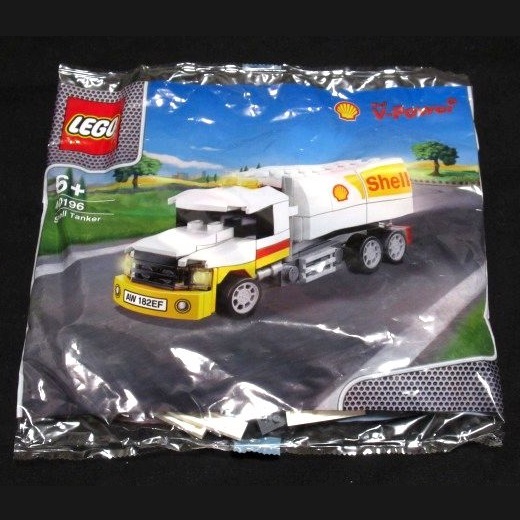 送料無料 新品 LEGO レゴ シェル タンカー 40196 Shell Tanker Shell V-power タンクローリー 限定品 昭和シェル石油_画像1