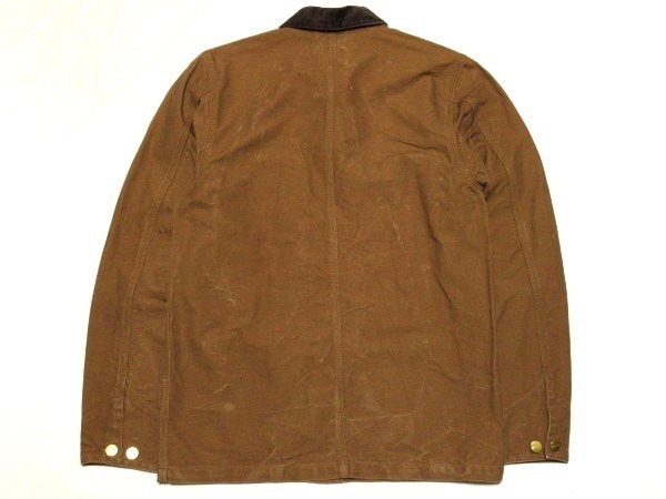 Carhartt WIP Michigan Chore Coat Sサイズ ミシガン チョア コート ジャケット ダック地 ブラウン カーハート ワークインプログレス_画像3