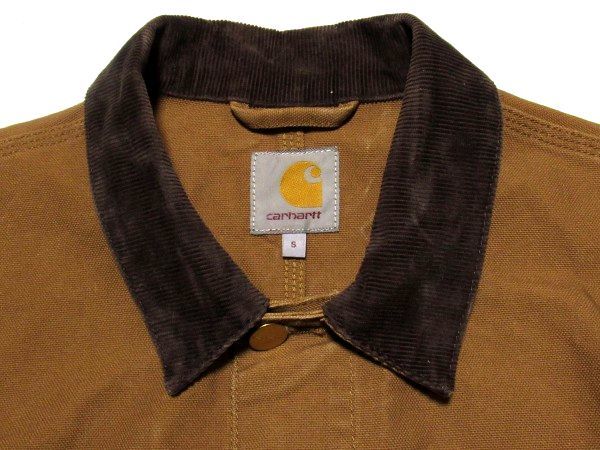 Carhartt WIP Michigan Chore Coat Sサイズ ミシガン チョア コート ジャケット ダック地 ブラウン カーハート ワークインプログレス_画像4