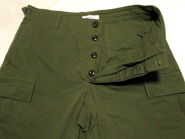 18AW WTAPS JUNGLE TROUSERS NYCO RIPSTOP Mサイズ ジャングル カーゴ パンツ Olive Drab オリーブドラブ 182WVDT-PTM06 ダブルタップス_画像3