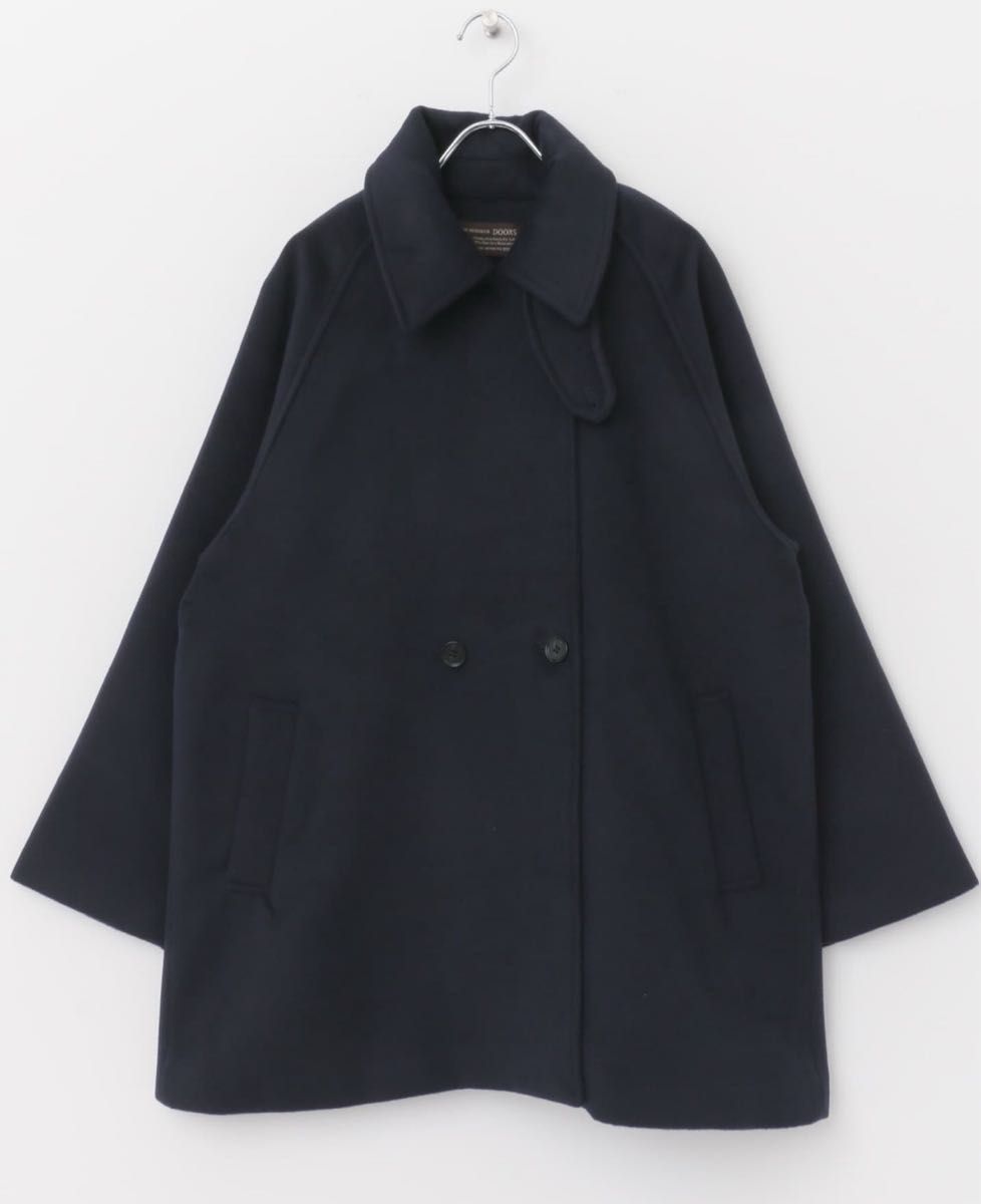 URBAN RESEARCH DOORS『URTECH』ミドル丈コートNAVY 新品タグ付 URBAN RESEARCH DOORS『URTECH』ミドル丈コートNAVY 新品タグ付