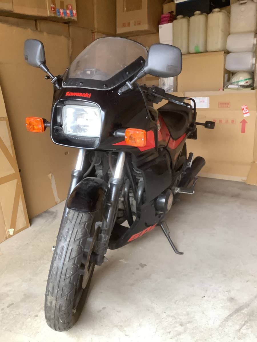 GPZ400F カワサキ純正オプション アンダー・サイド カウルキット中古_画像5