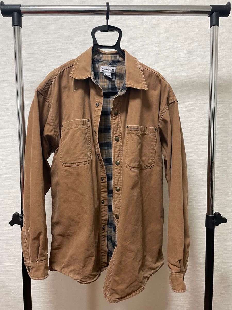 carhartt  コットンジャケット　キャンバスシャツ　S96BRN