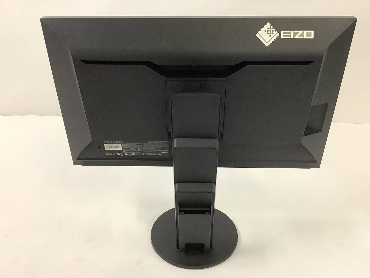 EIZO FlexScan 27.0インチ ディスプレイモニター (4K UHD/IPSパネル/ノングレア/ブラック/USB Type-C搭載/&無輝点保証) EV2785-BK_画像2