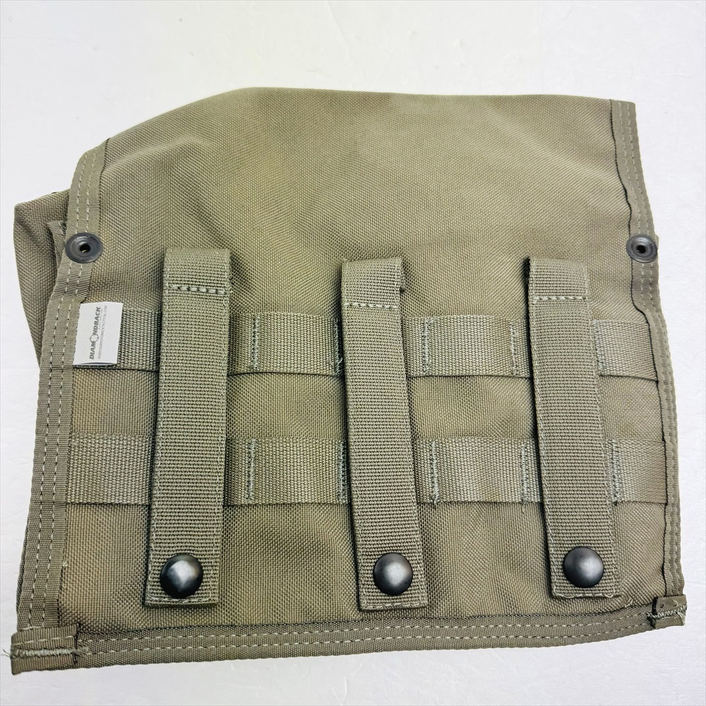 実物DBT製 BATTLELAB ガスマスクポーチ RG レンジャーグリーン 縦MOLLE ダイアモンドバックタクティカル FBI HRT ATF LE SWAT_画像2