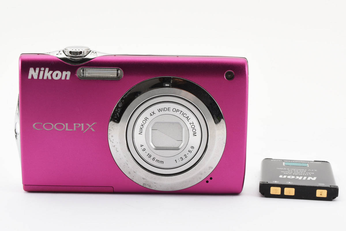 ★☆【外観美品!】 #2063842 298 NIKON ニコン COOLPIX S3000☆★