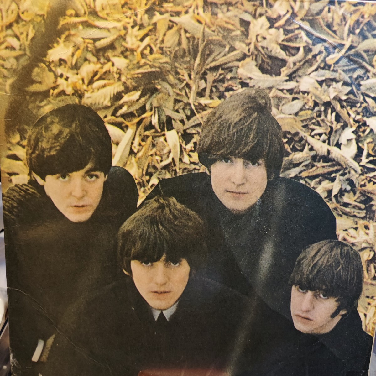 LP UK 4thPRESS The Beatles For Sale ビートルズ レアな1BOX EMI ! マト1/1GRAMOリム ジャケ補修あり 盤質はEX _画像5