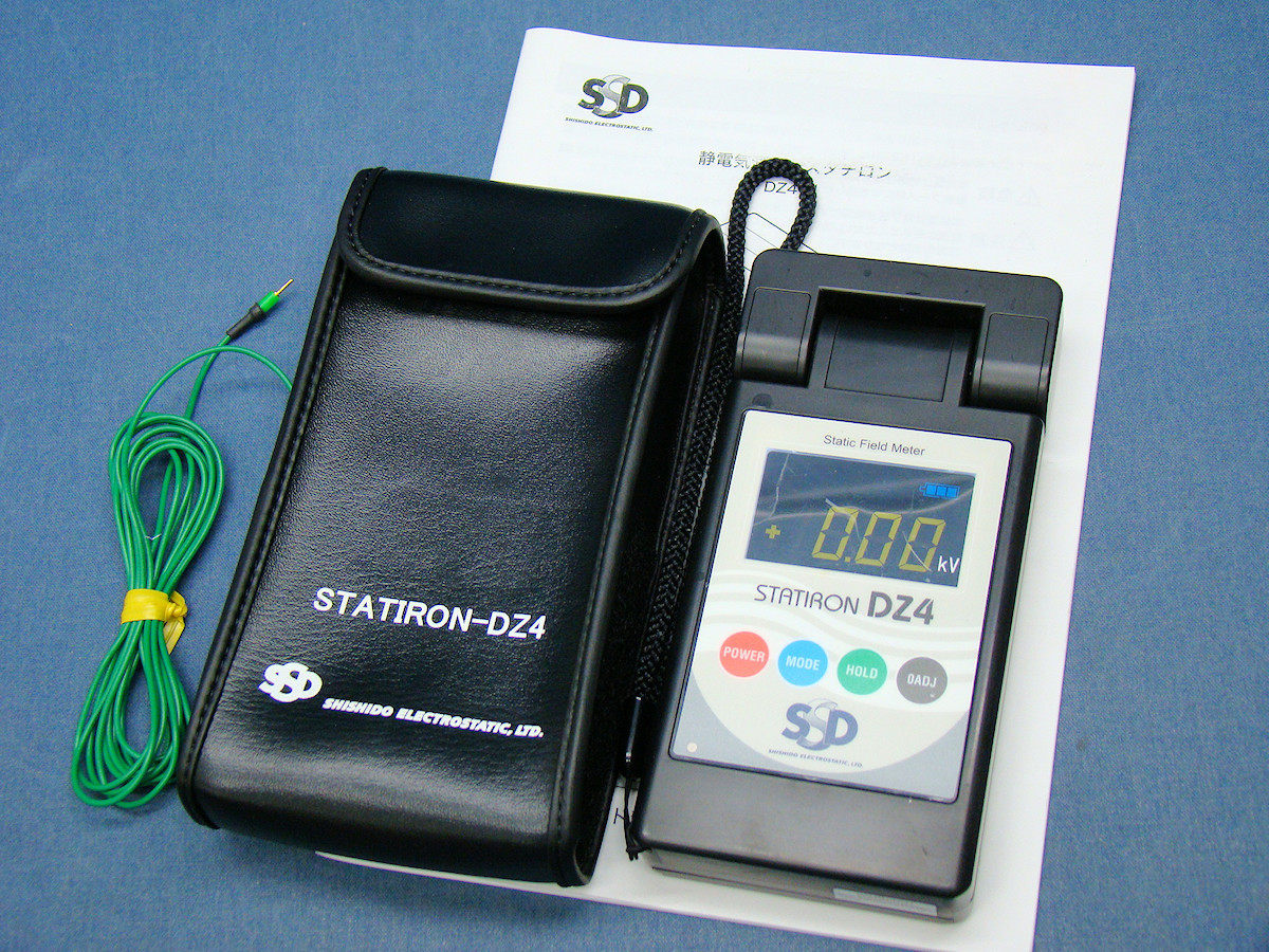 SSD シシド静電気 静電気測定器 スタチロン Statiron DZ4 振動チョッパ方式 中古