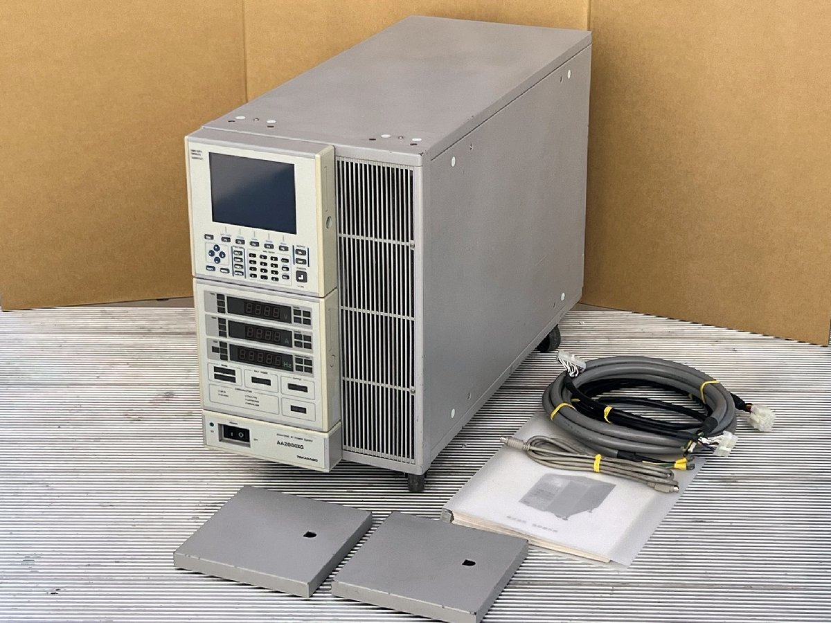 高砂製作所 AA2000XG アナライジング交流電源 TAKASAGO AC電源 高砂製作所 AA2000XG アナライジング交流電源 TAKASAGO AC電源