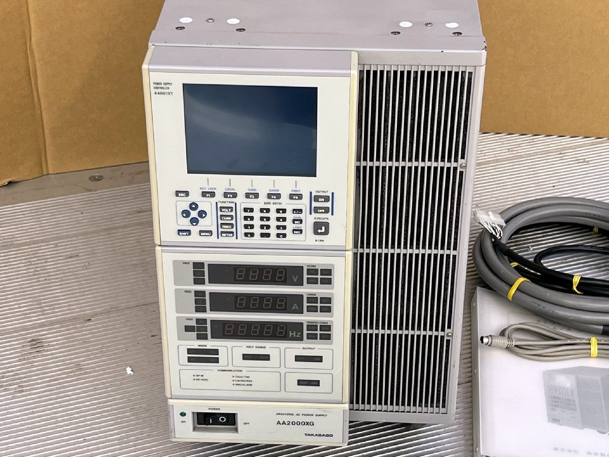 高砂製作所 AA2000XG アナライジング交流電源 TAKASAGO AC電源 高砂製作所 AA2000XG アナライジング交流電源 TAKASAGO AC電源