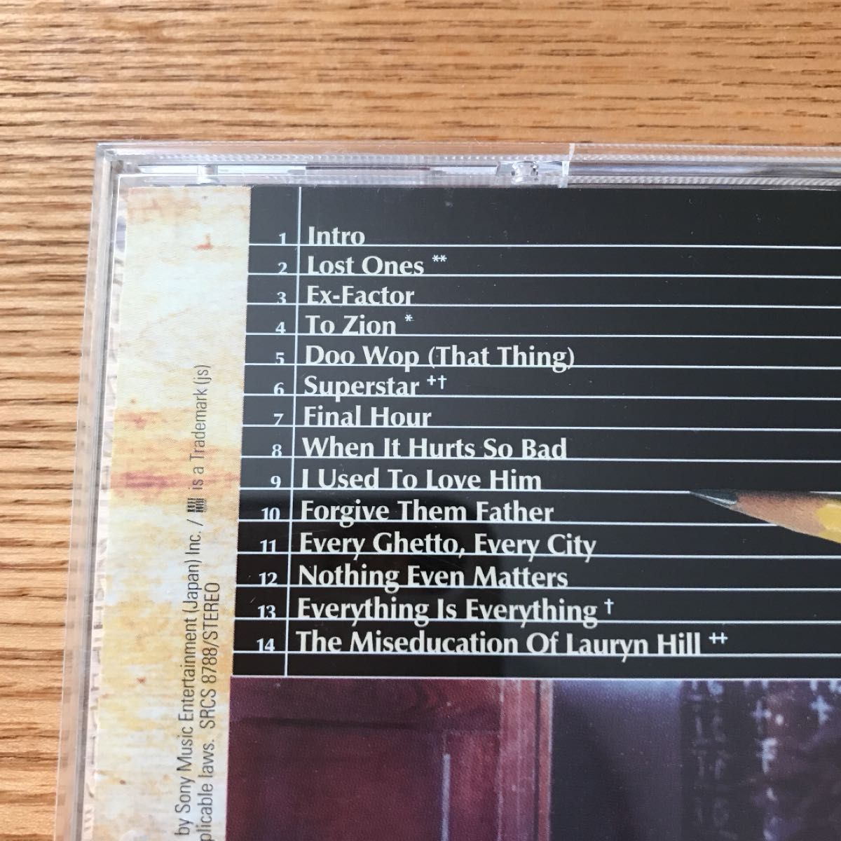 Lauryn Hill 【The Miseducation】国内盤 CDアルバム ローリン・ヒル ミスエデュケーション