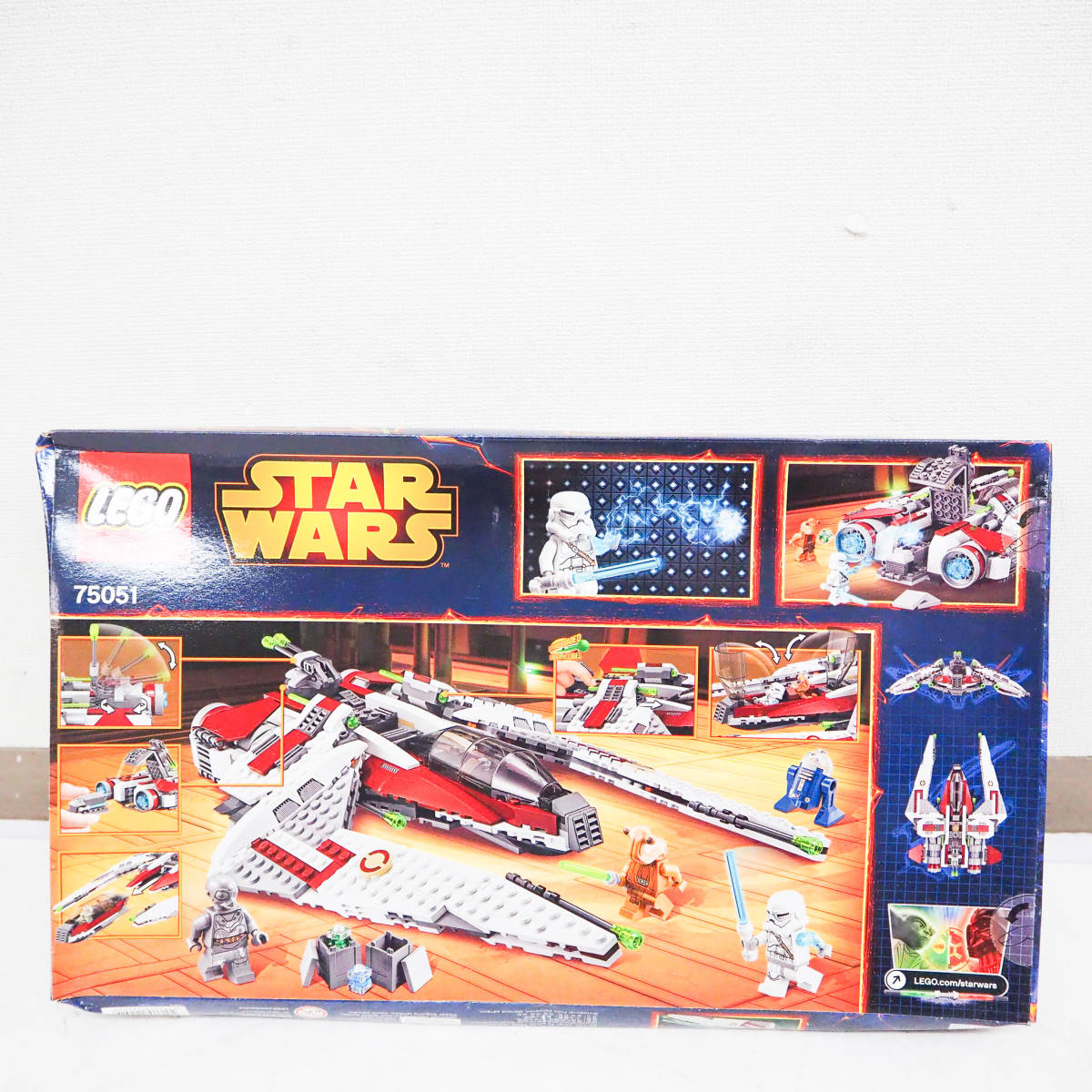 未開封品 LEGO レゴ STAR WARS スターウォーズ Jedi Scout Fighter ジェダイ・スカウトファイター 75051 K4134_画像2