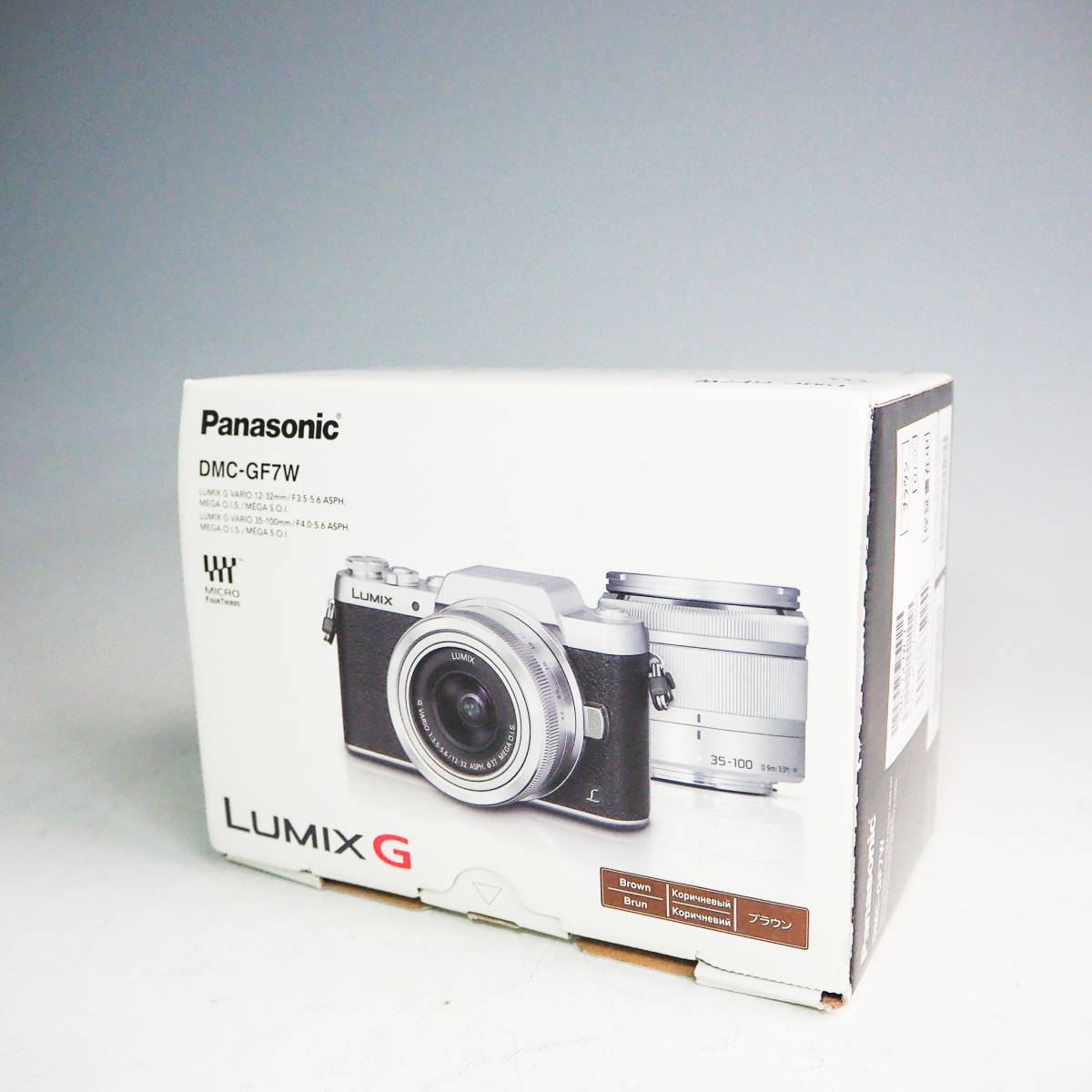 Panasonic パナソニック LUMIX ルミックス GF7 ダブルズームレンズキット ミラーレス一眼 デジタルカメラ DMC-GF7W-T ブラウン K4082_画像1