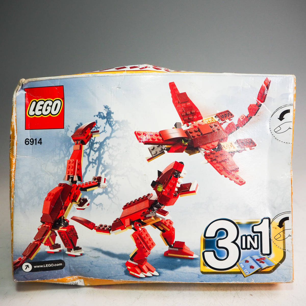 未開封品 LEGO レゴ Creator クリエイター ティラノサウルス 6914 3in1 K4376_画像2