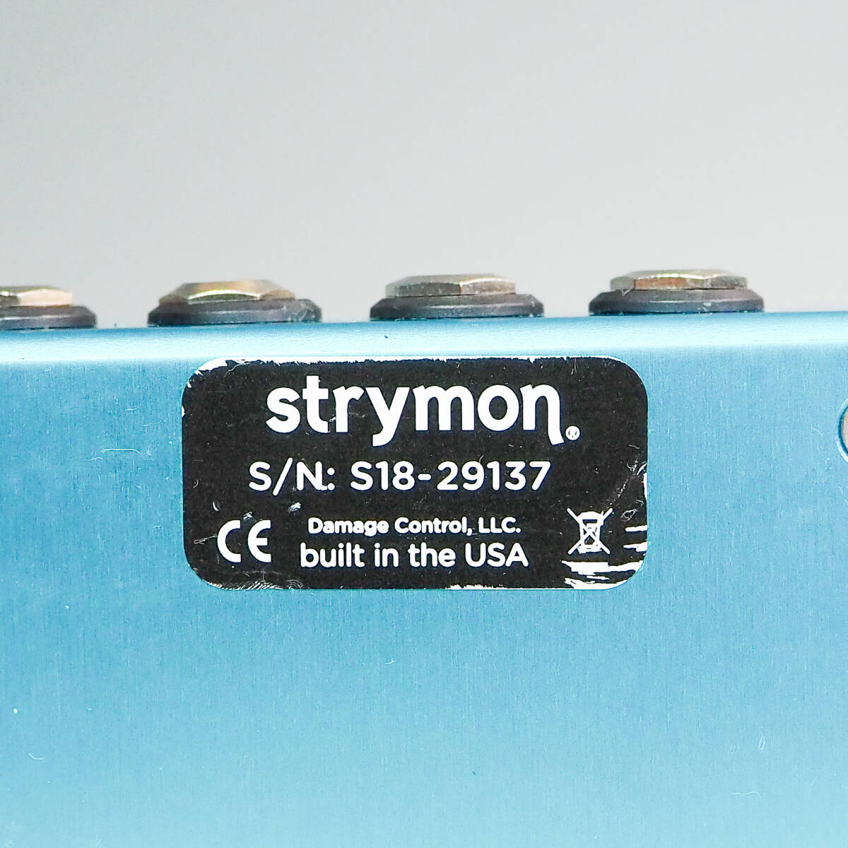 strymon ストライモン blueSky ブルースカイ V1 reverbrator リバーブ ギター エフェクター K4445_画像6