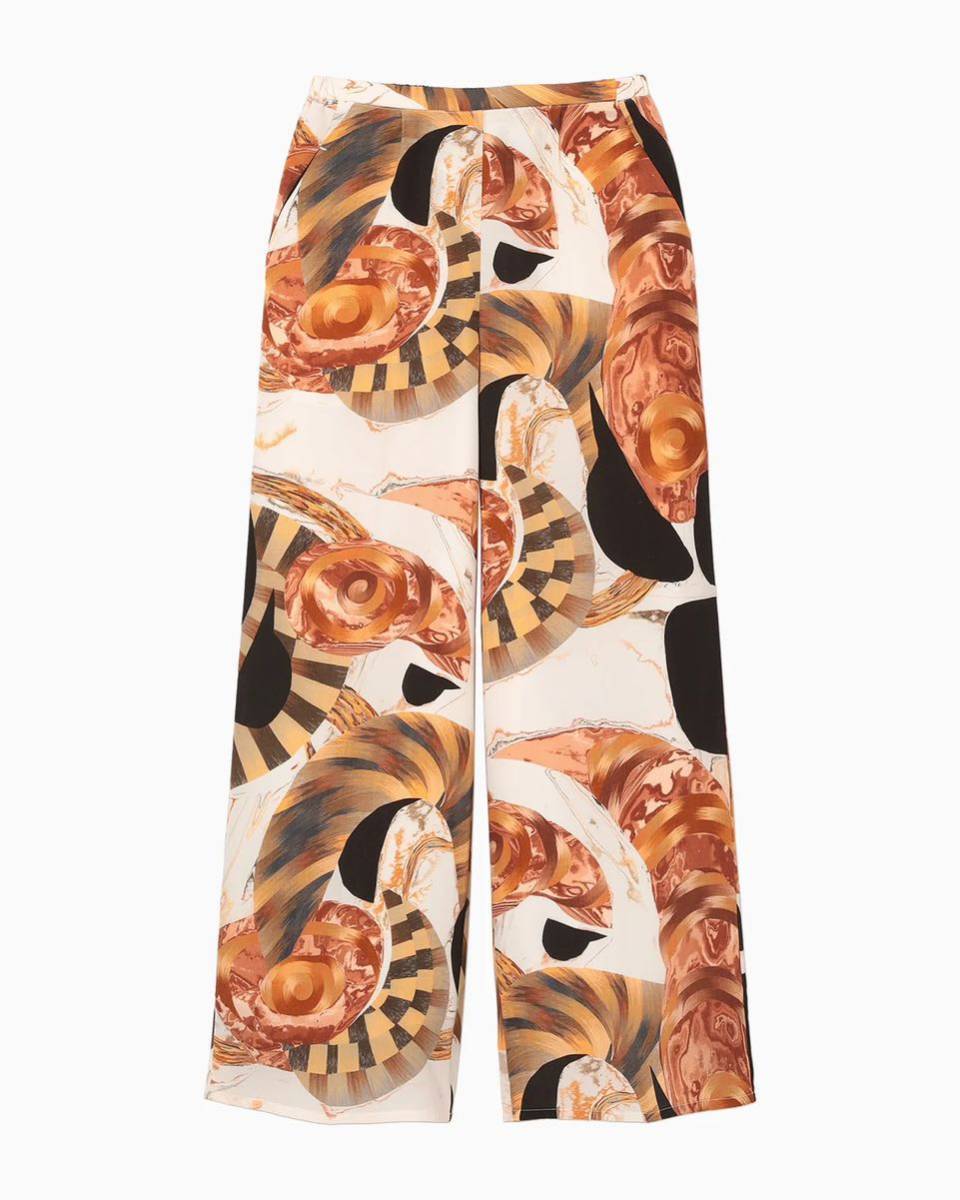 mame kurogouchi マメクロゴウチ マメ Marble Print Trousers mame kurogouchi マメクロゴウチ マメ Marble Print Trousers