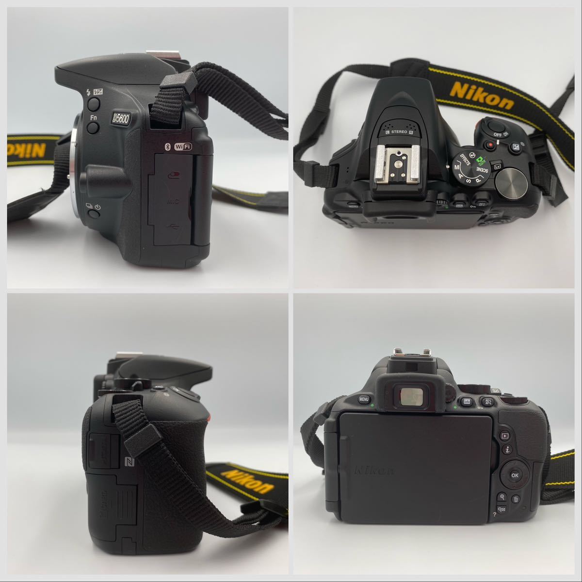 Nikon ニコン D5600 デジタルカメラ 通電確認済 TAMRON タムロン 18-200mm F/3.5-6.3 カメラレンズ_画像4