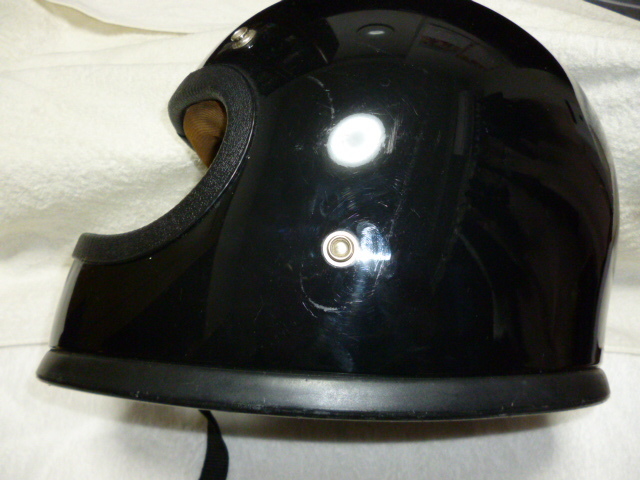 ヴィンテージ ヘルメット80s GRANT目深 XL位　ジェットヘルメットおまけ付_画像2