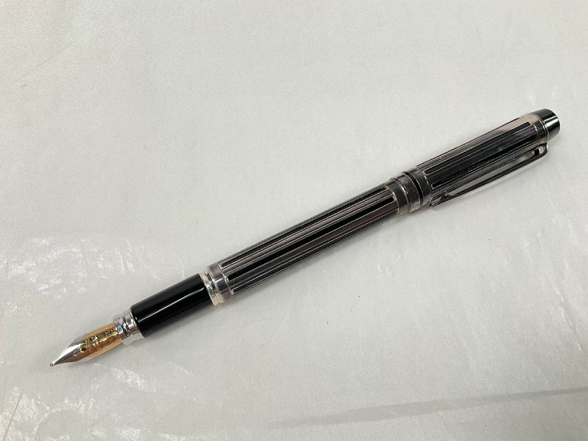 ★ジャンク WATERMAN ウォーターマン 万年筆 NIGHT&DAY ペン先 18K 中古 1円スタート★_画像2