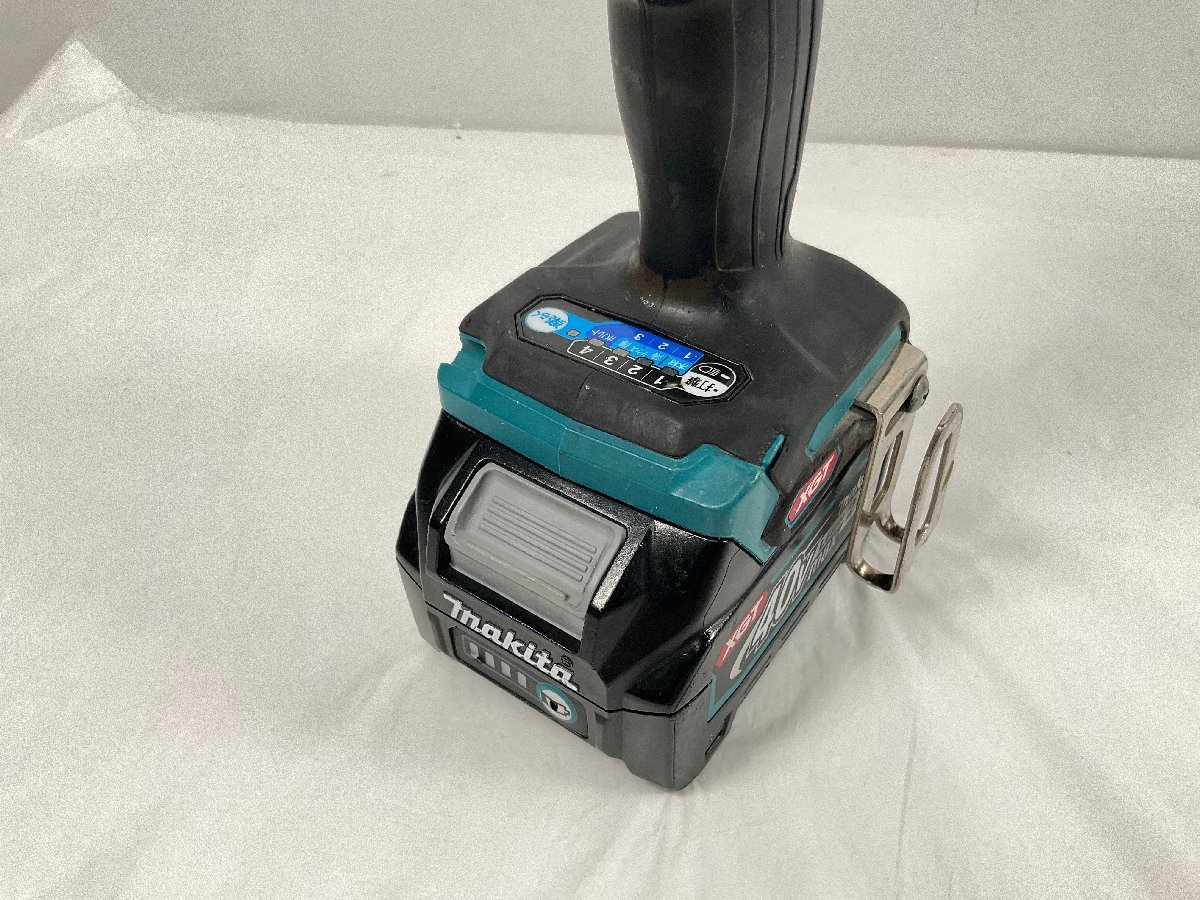 ★MAKITA マキタ インパクトドライバー TD001GRDX 40V 2.5Ah 中古 1円スタート★_画像6