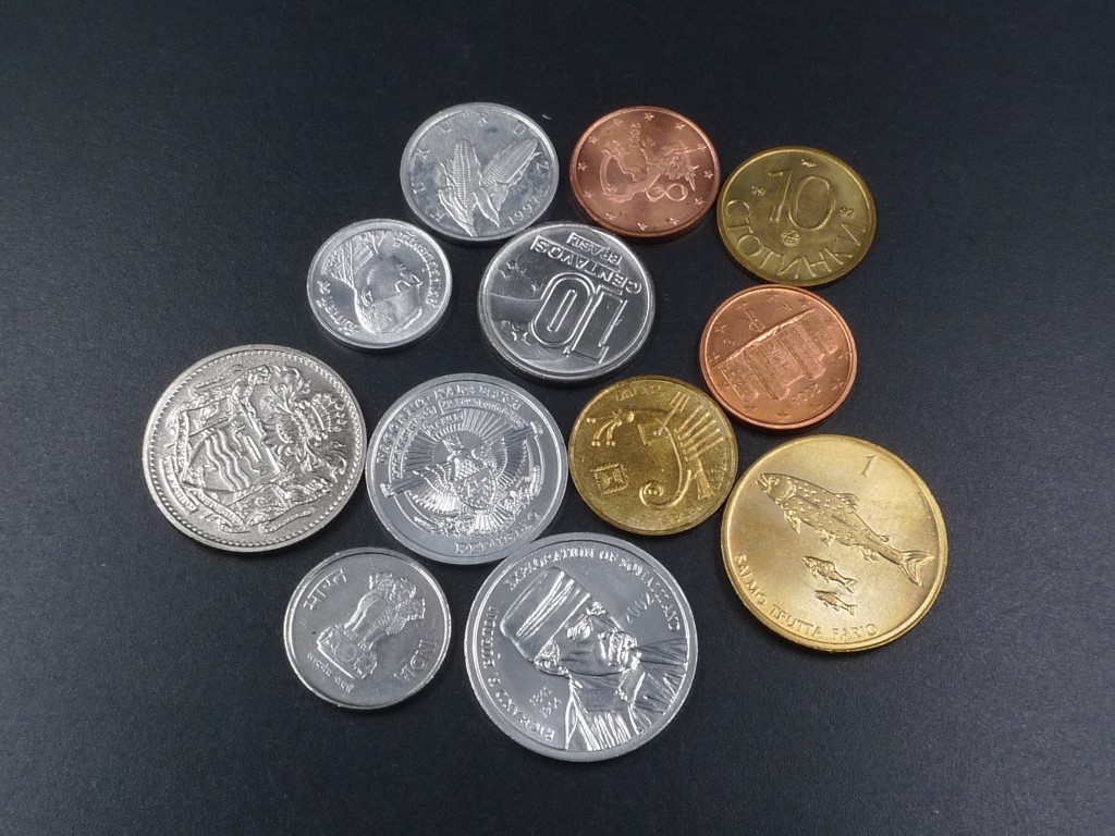 世界貨幣12枚 硬貨 ブラジル イスラエル スロベニア クロアチア イタリア ソマリランド ガイアナ ナゴルノカラバフ タイ インド コイン_画像1