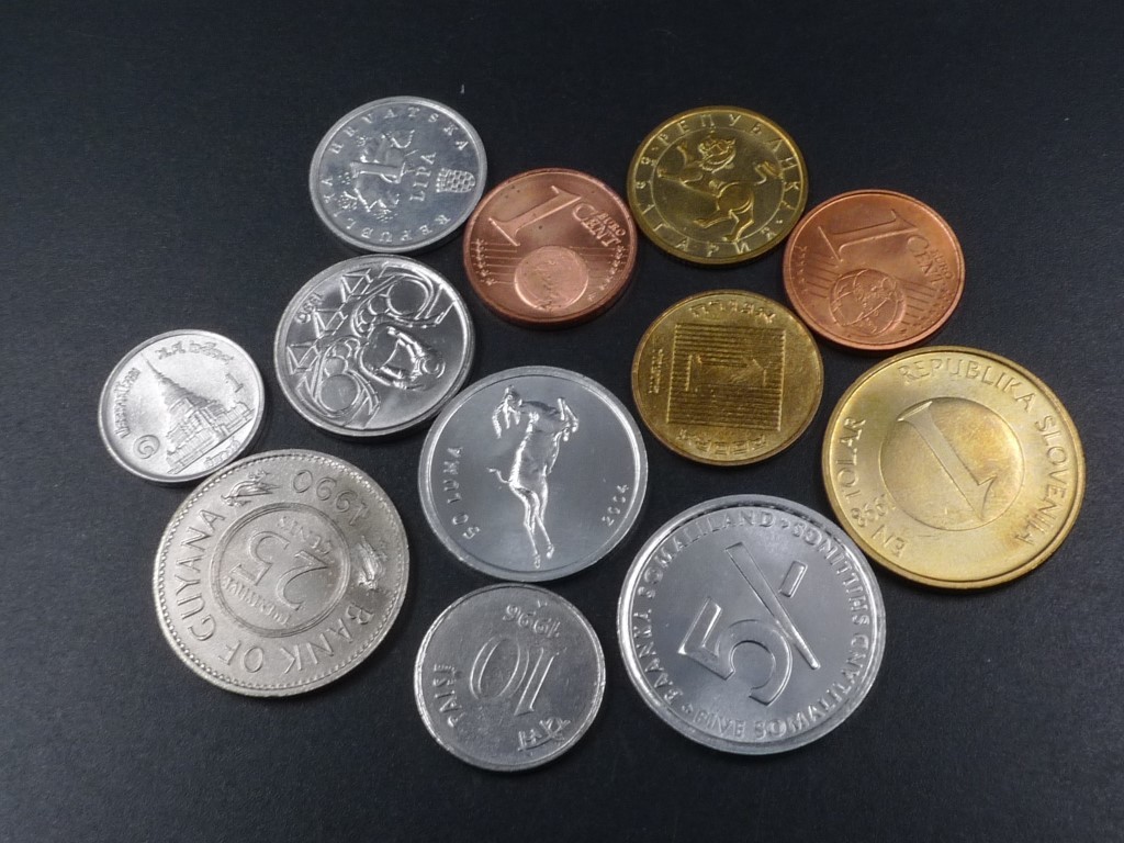 世界貨幣12枚 硬貨 ブラジル イスラエル スロベニア クロアチア イタリア ソマリランド ガイアナ ナゴルノカラバフ タイ インド コイン_画像4