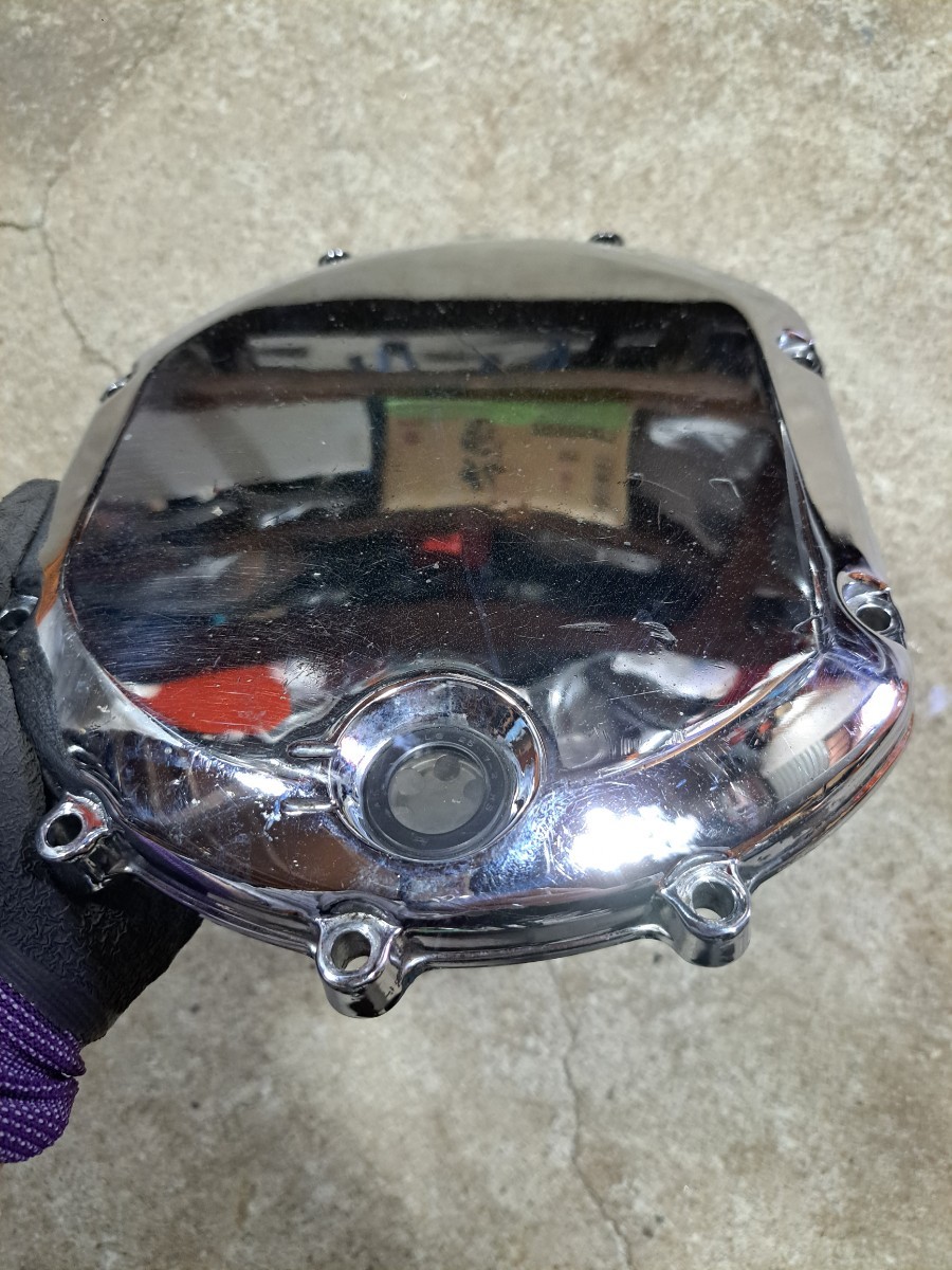 4 カワサキ 大型Z系 クラッチカバー Z1 Z2 Z750RS KZ1000 KZ900 Z1R Z750D Z750FX Z1000MK2 エンジン 当時物 ヨシムラ キジマ コニー_画像4