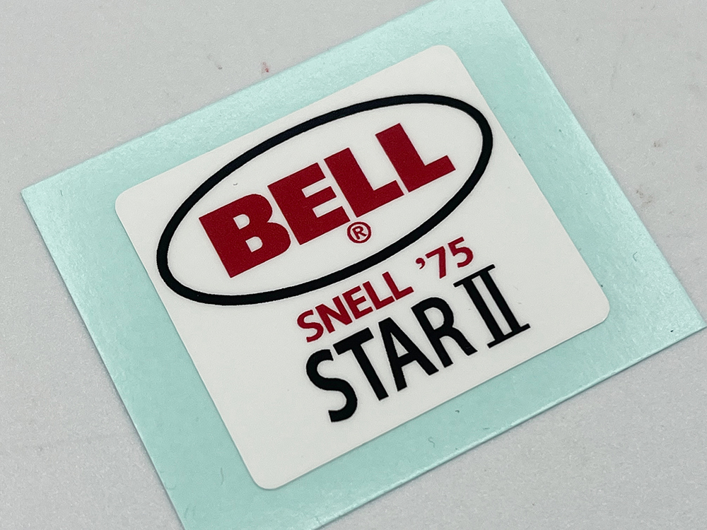 BELL STAR Ⅱ 四角 + BELL 楕円小 ステッカーセット / ヘルメット BELL STAR_画像2