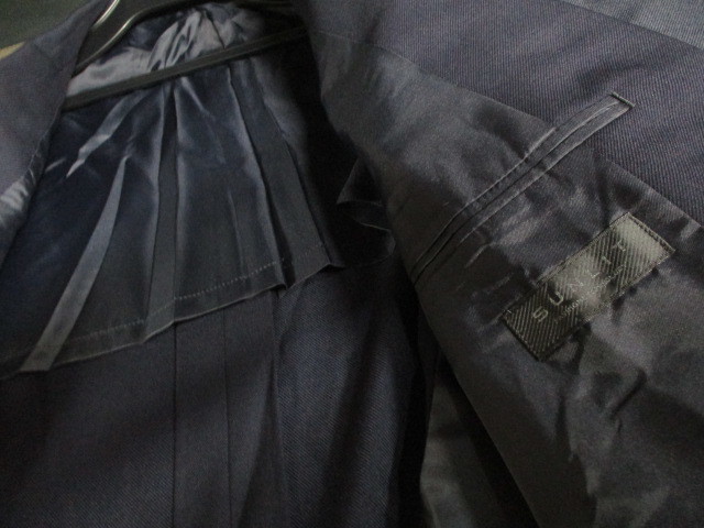 Y351/未使用 3枚セット AB6 ブレザー スーツ ジャケット 上着 ウール毛 混他 まとめ売り _画像5