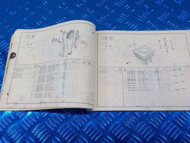 D296●○（47）中古　ホンダ　GB250　クラブマン　パーツリスト　10版　平成6年12月　6-2/2（こ）_画像8