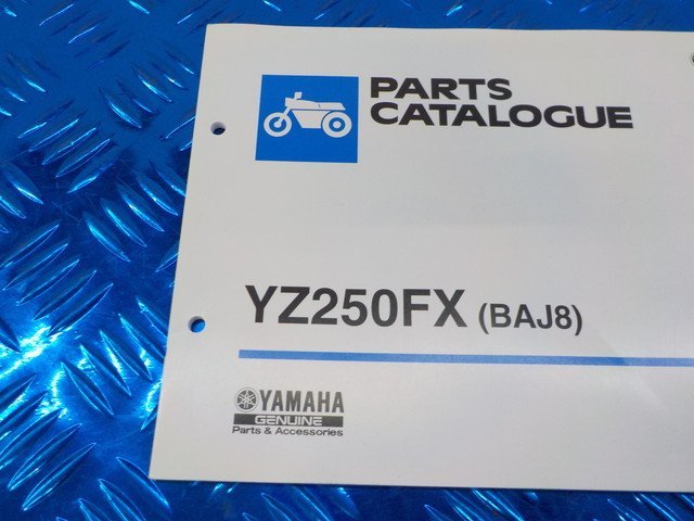 D296●○（34）中古　ヤマハ　YZ250FX（BAJ8）パーツカタログ　2020.10発行　6-2/8（こ）_画像2