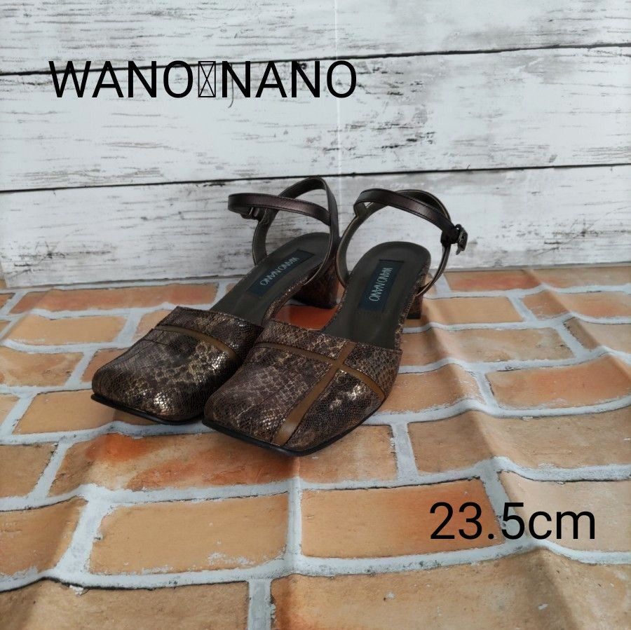 WANONANO  ワノナノ　パンプス　