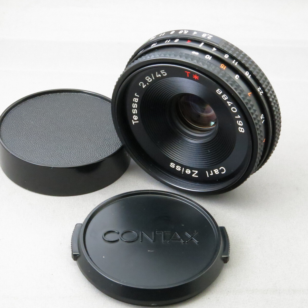 【美品】CONTAXコンタックス　TESSAR45mmF2.8MMJ　★NO.7992_画像1