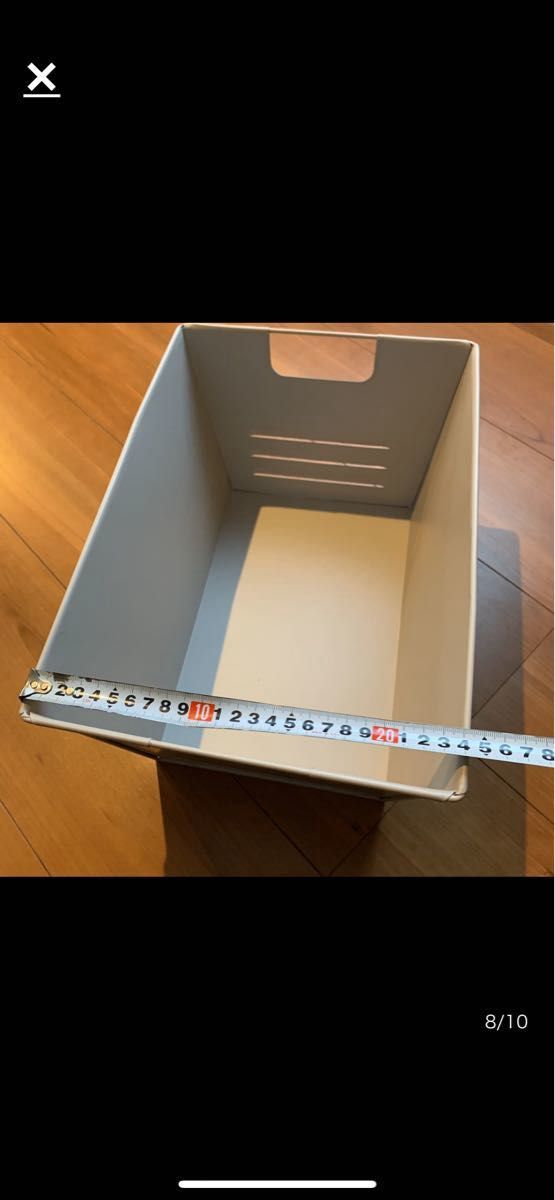 スチールストレージボックス　2個　送料込み　書類整理　レターボックス　レターケース　
