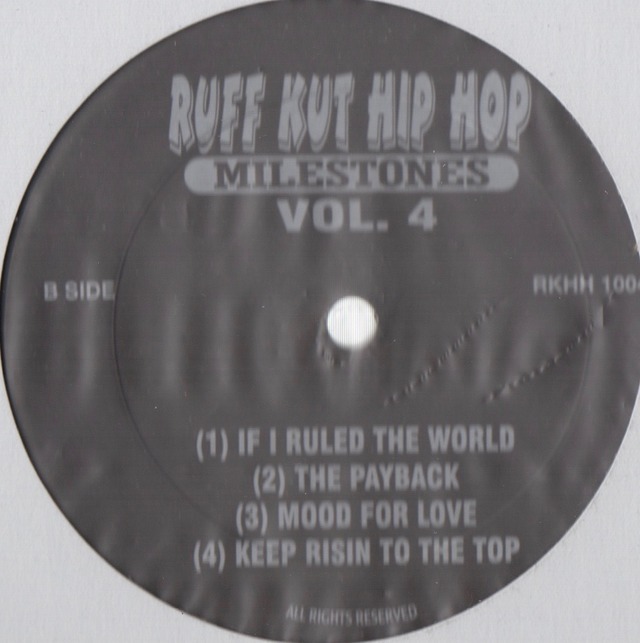 【廃盤12inch】VA / RUFF KUT HIP HOP MILESTONES vol.4_画像2