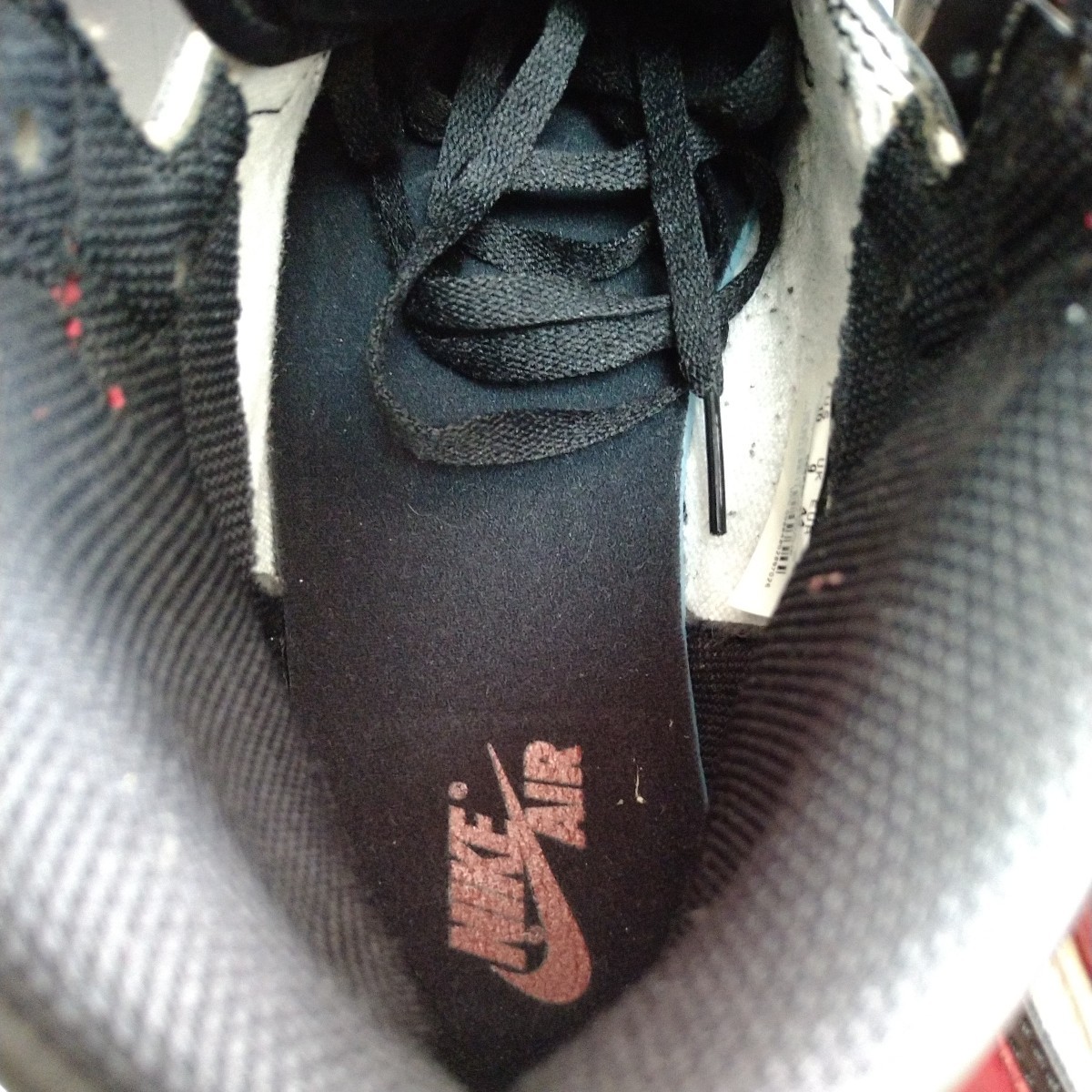 Nike Air Jordan 1 Retro High OG Bred Toe　ナイキ　エアジョーダン1　レトロハイ　OG　US10　28.0cm　送料無料　黒タグ付き