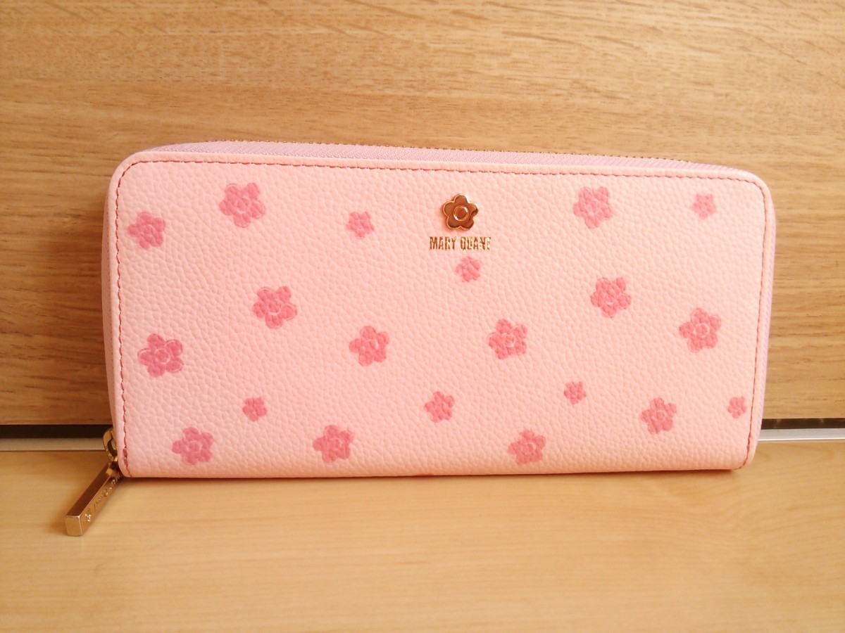 美品MARY QUANT春ウォレット 長財布マリークワント 送料無料 美品MARY QUANT春ウォレット 長財布マリークワント 送料無料