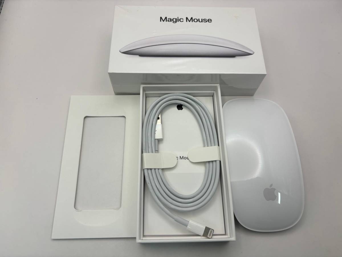 KT011496【爆速発送・土日発送可】Apple アップル Magic Mouse2 マジックマウス2 MK2E3J/A A1657 無線(ワイヤレス) /Bluetooth_画像1