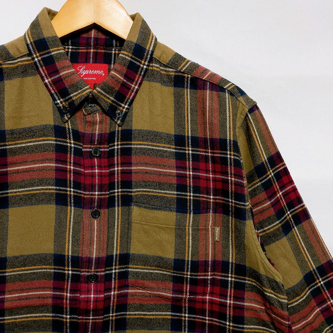 Supreme Tartan Flannel Shirt 19AW 19FW シュプリーム シャツ