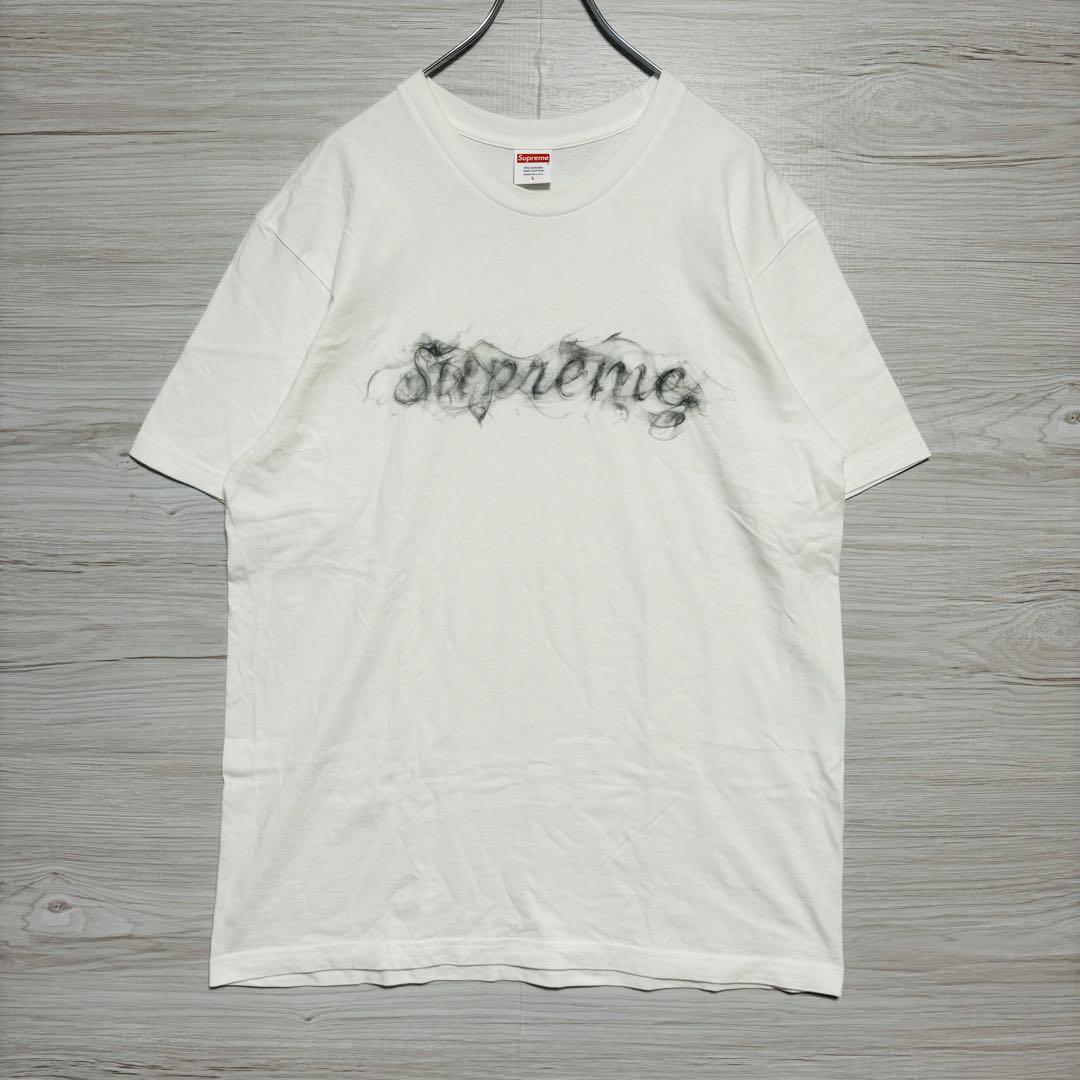 Supreme シュプリーム Tシャツ Lサイズ スモークロゴ センターロゴ