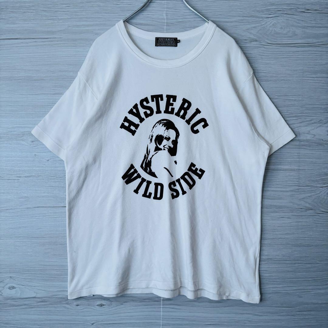 【入手困難】HYSTERI GLAMOUR ヒステリックグラマー　Tシャツ　XLサイズ　ヒスガール　一点物　ストリート　ユニセックス　おしゃれ　人気_画像2