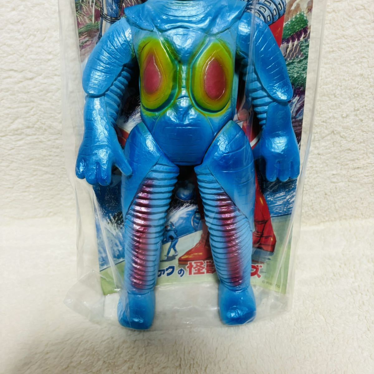 [ нераспечатанный ]bruma.k монстр серии Ultra Seven очень большой Zetton голубой sofvi редкость фигурка аниме коллекция игрушка 
