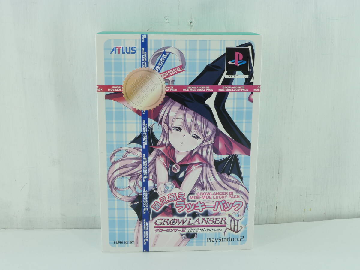 18◇80/【中古】PS2ソフト「グローランサーⅢ 萌え萌えラッキーパック(初回限定版) 」 0226_画像1